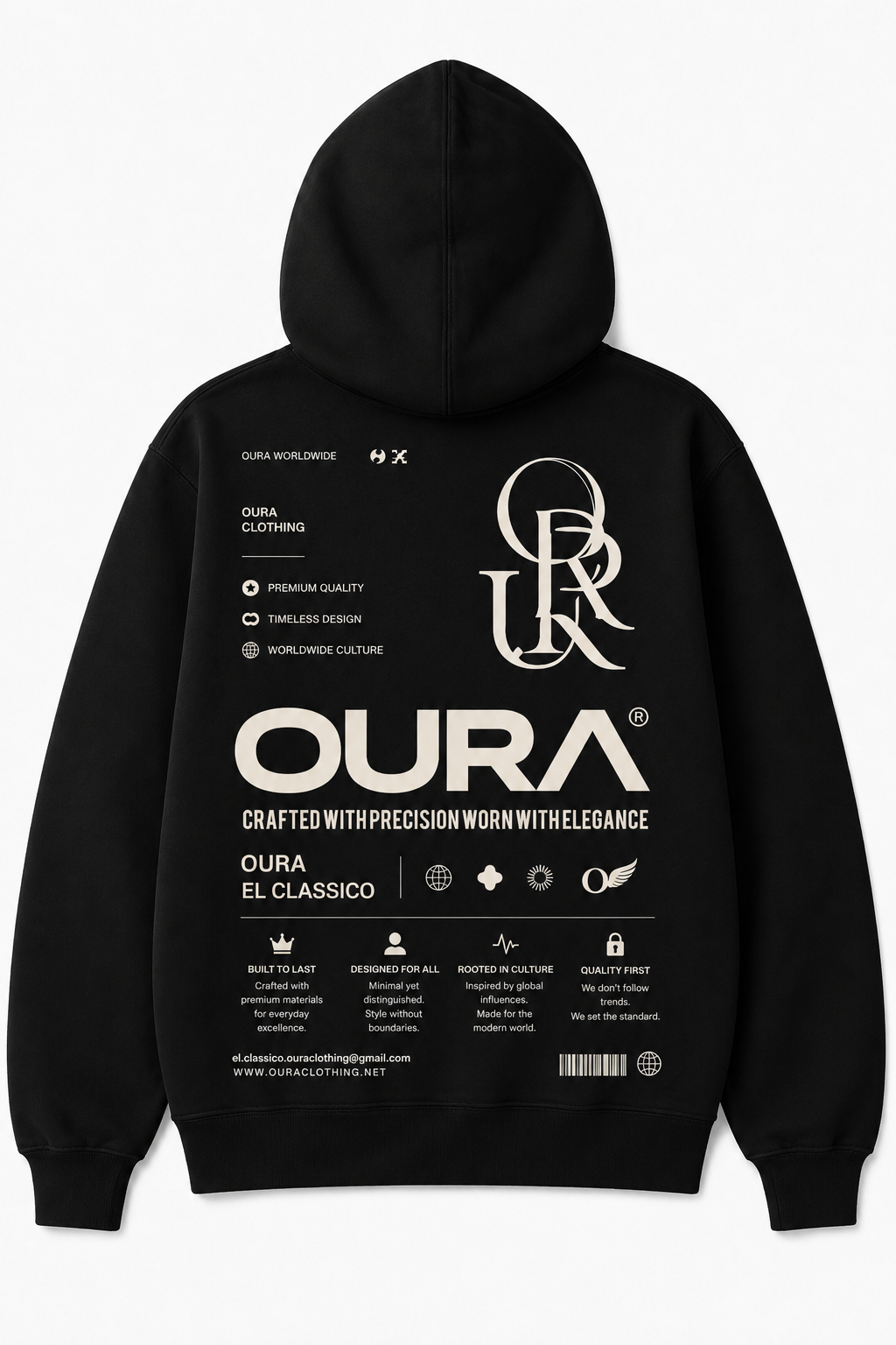 OURA PAC-MAN OVERSIZED HOODIE
