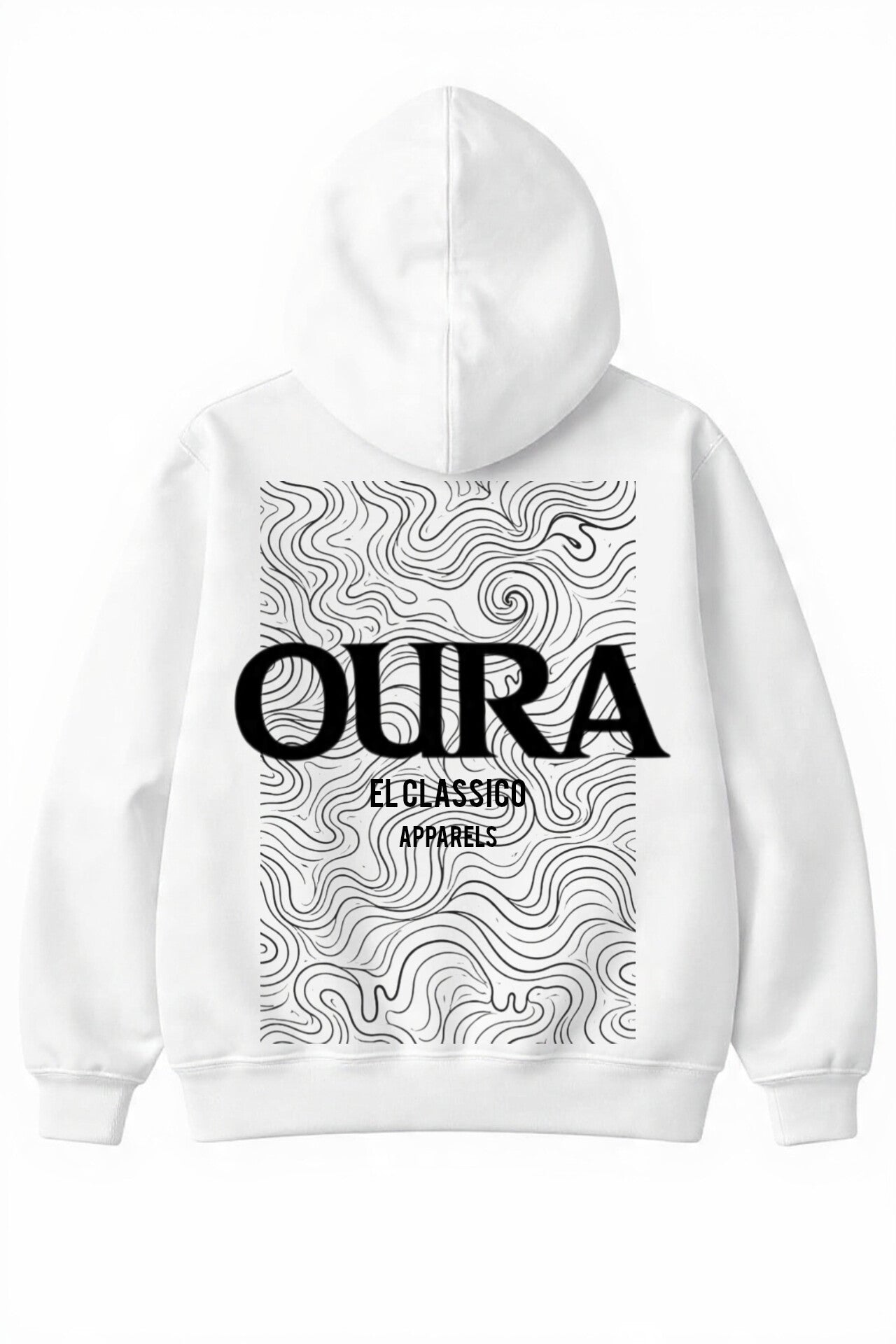 OURA OFF-WINTER oversized hoodie